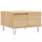 vidaXL Coffee Table Sonoma Oak 55x55x36.5 cm Engineered Wood