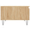 vidaXL Coffee Table Sonoma Oak 55x55x36.5 cm Engineered Wood