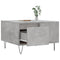vidaXL Coffee Table Concrete Grey 55x55x36.5 cm Engineered Wood
