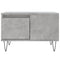 vidaXL Coffee Table Concrete Grey 55x55x36.5 cm Engineered Wood