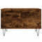 vidaXL Coffee Table Smoked Oak 55x55x36.5 cm Engineered Wood