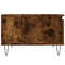 vidaXL Coffee Table Smoked Oak 55x55x36.5 cm Engineered Wood