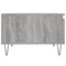 vidaXL Coffee Table Grey Sonoma 55x55x36.5 cm Engineered Wood