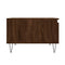vidaXL Coffee Table Brown Oak 55x55x36.5 cm Engineered Wood
