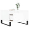 vidaXL Coffee Table White 55x55x36.5 cm Engineered Wood