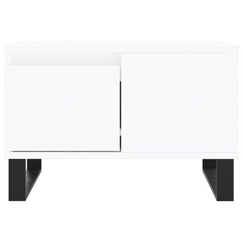vidaXL Coffee Table White 55x55x36.5 cm Engineered Wood