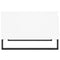 vidaXL Coffee Table White 55x55x36.5 cm Engineered Wood