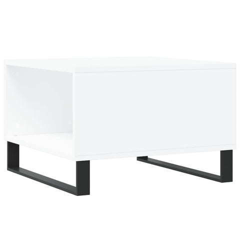 vidaXL Coffee Table White 55x55x36.5 cm Engineered Wood