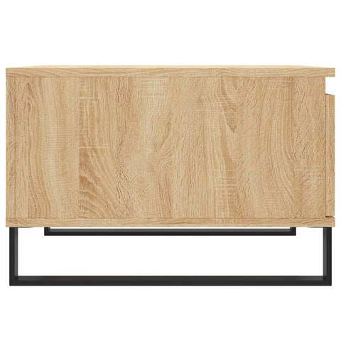 vidaXL Coffee Table Sonoma Oak 55x55x36.5 cm Engineered Wood