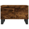 vidaXL Coffee Table Smoked Oak 55x55x36.5 cm Engineered Wood