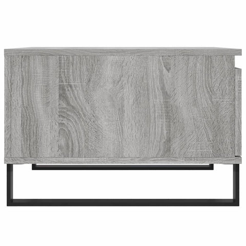 vidaXL Coffee Table Grey Sonoma 55x55x36.5 cm Engineered Wood