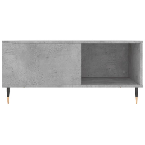 vidaXL Coffee Table Concrete Grey 80x80x36.5 cm Engineered Wood