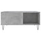 vidaXL Coffee Table Concrete Grey 80x80x36.5 cm Engineered Wood