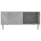 vidaXL Coffee Table Concrete Grey 80x80x36.5 cm Engineered Wood
