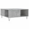vidaXL Coffee Table Concrete Grey 80x80x36.5 cm Engineered Wood
