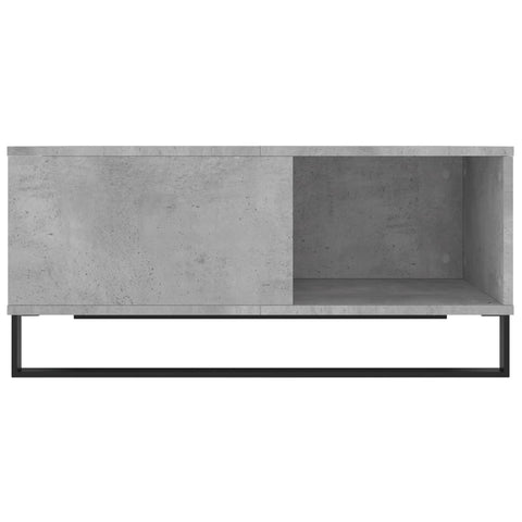 vidaXL Coffee Table Concrete Grey 80x80x36.5 cm Engineered Wood