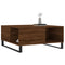 vidaXL Coffee Table Brown Oak 80x80x36.5 cm Engineered Wood