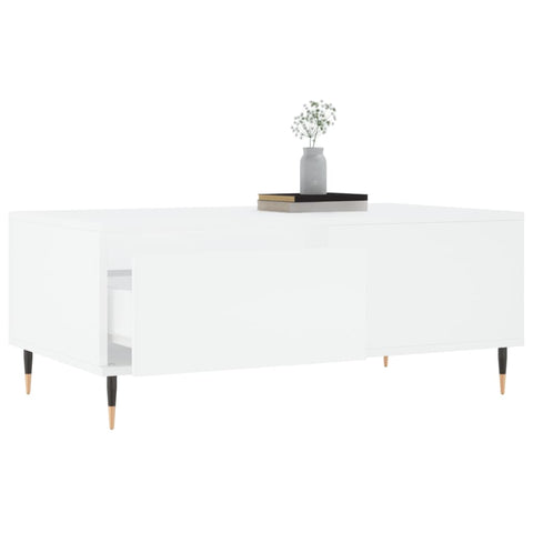 vidaXL Coffee Table White 90x50x36.5 cm Engineered Wood