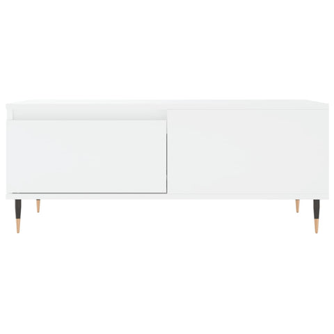 vidaXL Coffee Table White 90x50x36.5 cm Engineered Wood