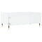 vidaXL Coffee Table White 90x50x36.5 cm Engineered Wood