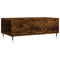 vidaXL Coffee Table Smoked Oak 90x50x36.5 cm Engineered Wood