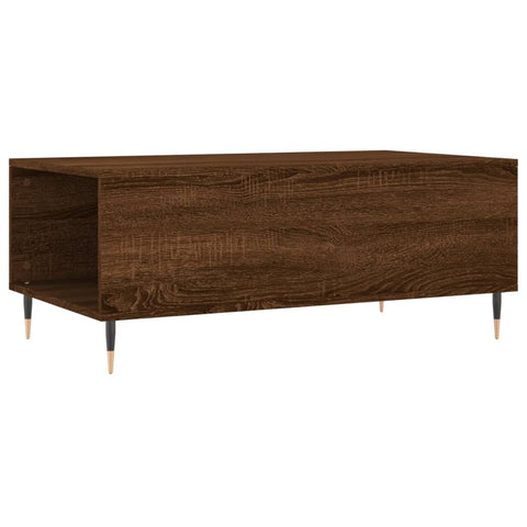 vidaXL Coffee Table Brown Oak 90x50x36.5 cm Engineered Wood