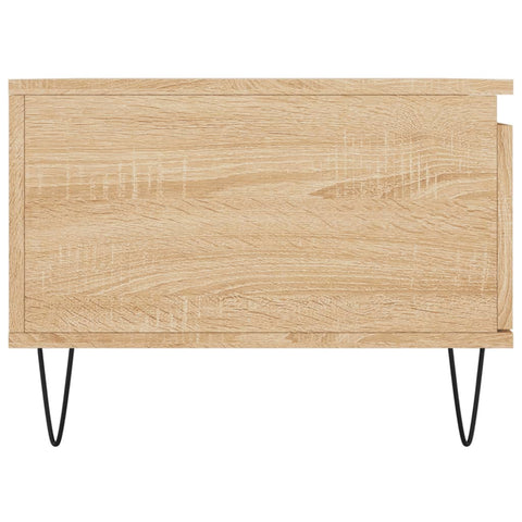 vidaXL Coffee Table Sonoma Oak 90x50x36.5 cm Engineered Wood