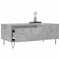 vidaXL Coffee Table Concrete Grey 90x50x36.5 cm Engineered Wood