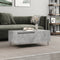 vidaXL Coffee Table Concrete Grey 90x50x36.5 cm Engineered Wood