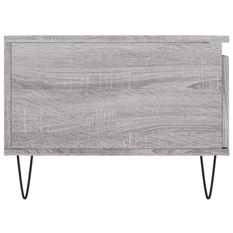 vidaXL Coffee Table Grey Sonoma 90x50x36.5 cm Engineered Wood