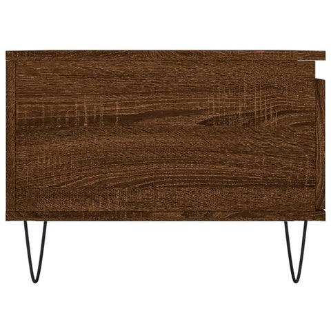 vidaXL Coffee Table Brown Oak 90x50x36.5 cm Engineered Wood