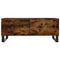 vidaXL Coffee Table Smoked Oak 90x50x36.5 cm Engineered Wood