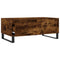 vidaXL Coffee Table Smoked Oak 90x50x36.5 cm Engineered Wood