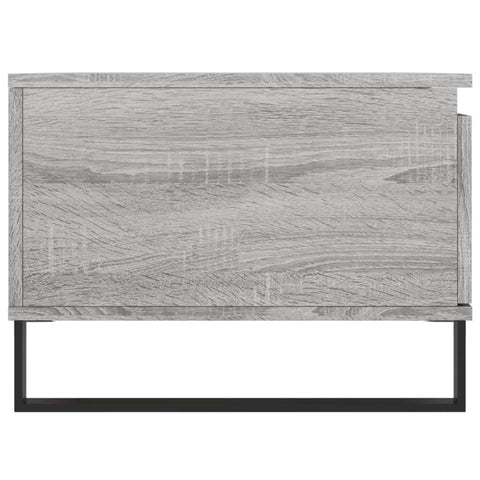 vidaXL Coffee Table Grey Sonoma 90x50x36.5 cm Engineered Wood