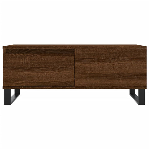 vidaXL Coffee Table Brown Oak 90x50x36.5 cm Engineered Wood