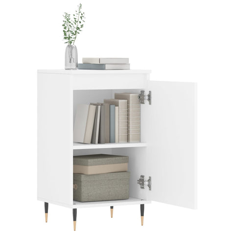 vidaXL Sideboards 2 pcs White 40x35x70 cm Engineered Wood