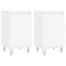 vidaXL Sideboards 2 pcs White 40x35x70 cm Engineered Wood
