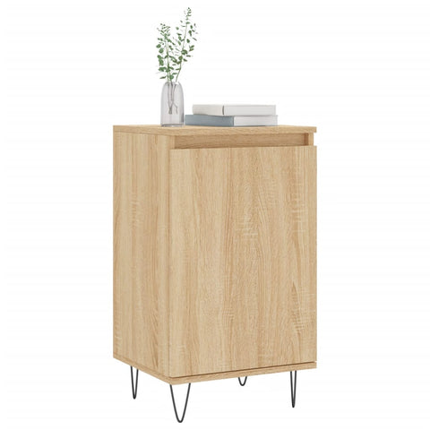 vidaXL Sideboards 2 pcs Sonoma Oak 40x35x70 cm Engineered Wood