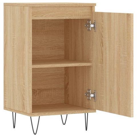 vidaXL Sideboards 2 pcs Sonoma Oak 40x35x70 cm Engineered Wood