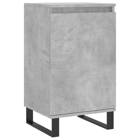 vidaXL Sideboards 2 pcs Concrete Grey 40x35x70 cm Engineered Wood