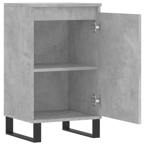 vidaXL Sideboards 2 pcs Concrete Grey 40x35x70 cm Engineered Wood