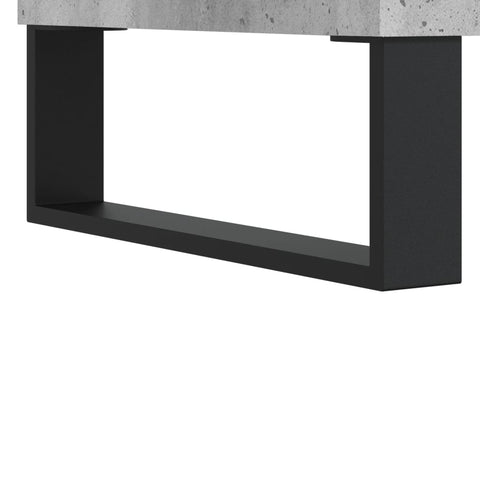 vidaXL Sideboards 2 pcs Concrete Grey 40x35x70 cm Engineered Wood