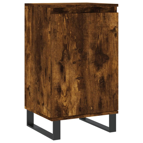 vidaXL Sideboards 2 pcs Smoked Oak 40x35x70 cm Engineered Wood