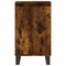 vidaXL Sideboards 2 pcs Smoked Oak 40x35x70 cm Engineered Wood