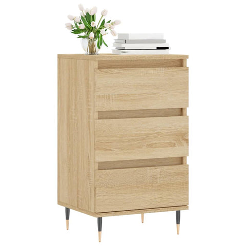 vidaXL Sideboard Sonoma Oak 40x35x70 cm Engineered Wood