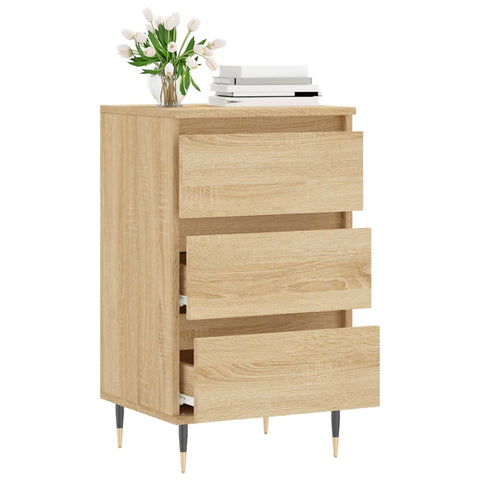 vidaXL Sideboard Sonoma Oak 40x35x70 cm Engineered Wood