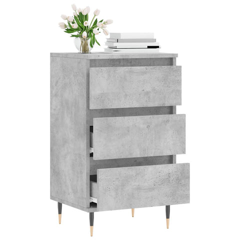 vidaXL Sideboard Concrete Grey 40x35x70 cm Engineered Wood