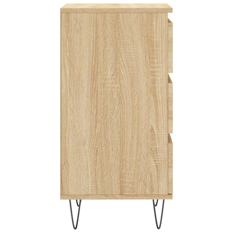 vidaXL Sideboard Sonoma Oak 40x35x70 cm Engineered Wood