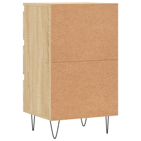 vidaXL Sideboard Sonoma Oak 40x35x70 cm Engineered Wood