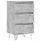 vidaXL Sideboard Concrete Grey 40x35x70 cm Engineered Wood